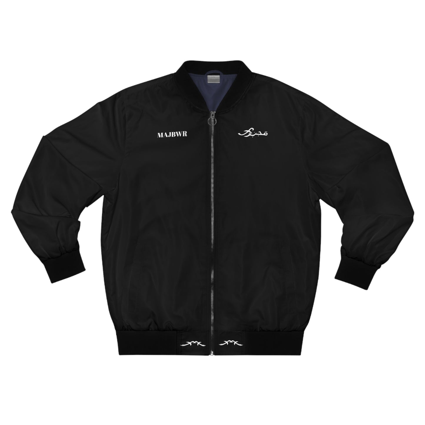 MAJBWR - Men's Bomber Jacket Black Crest