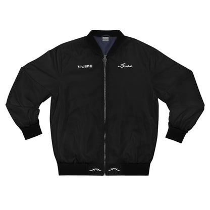 MAJBWR - Men's Bomber Jacket Black Crest