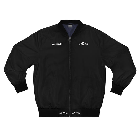 MAJBWR - Men's Bomber Jacket Black Crest