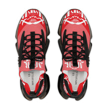 MAJBWR -  Men's Mesh Snake Sneakers Red X