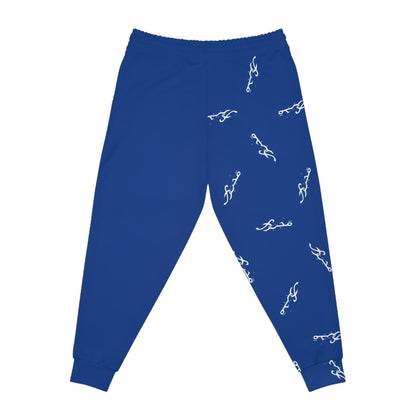 MAJBWR - Joggers Frontal - AOP Dark Blue