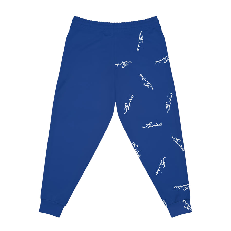 MAJBWR - Joggers Frontal - AOP Dark Blue