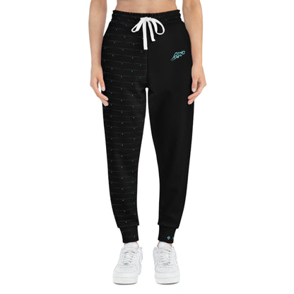 MAJBWR - Powder Blue Diamond Edition Athletic Joggers - AOP