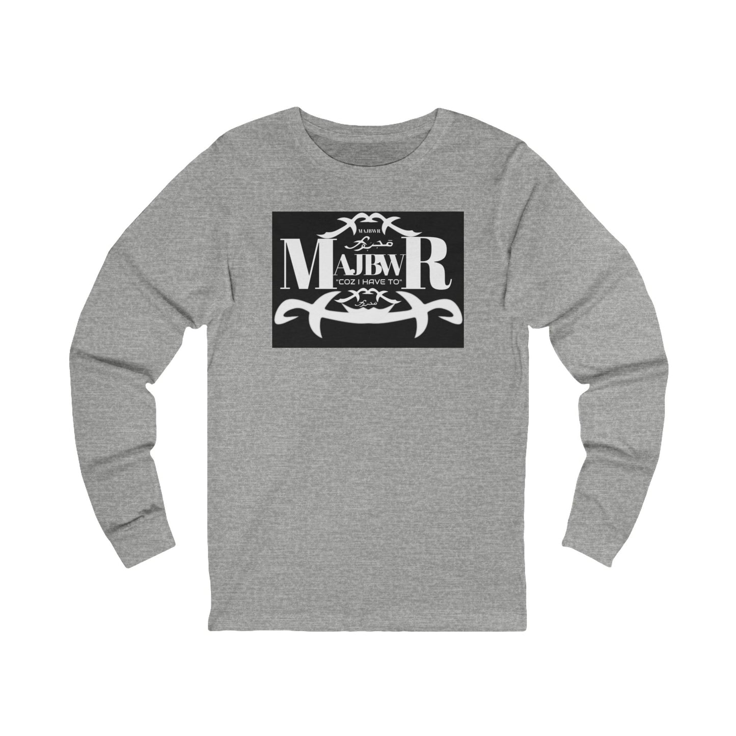 MAJBWR - Vintage Monogram Long Sleeve Tee