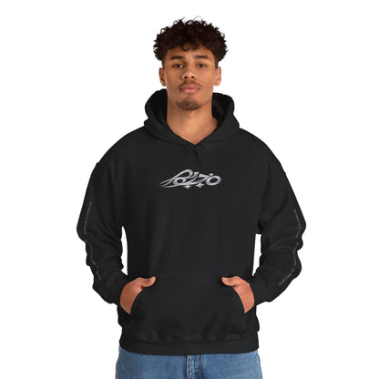 MAJBWR - Ghost White Back Crown Diamond Edition Hoodie
