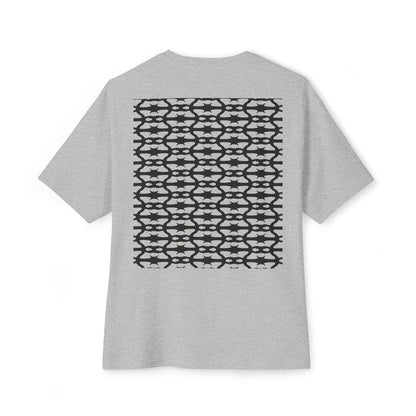 MAJBWR - Arabic Calligraphy Boxy Tee — "Sabr" Graphic Oversized T-Shirt