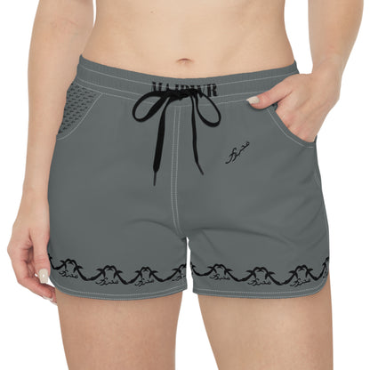 MAJBWR -  Dark Grey Women's Casual Shorts