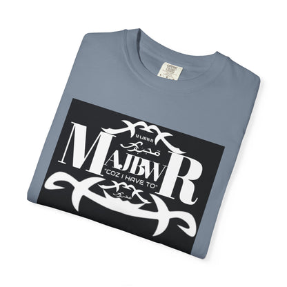 MAJBWR - T-Shirt — Bold Black Graphic Tee