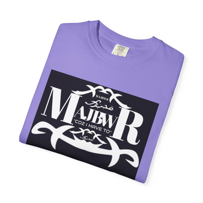 MAJBWR - T-Shirt — Bold Black Graphic Tee