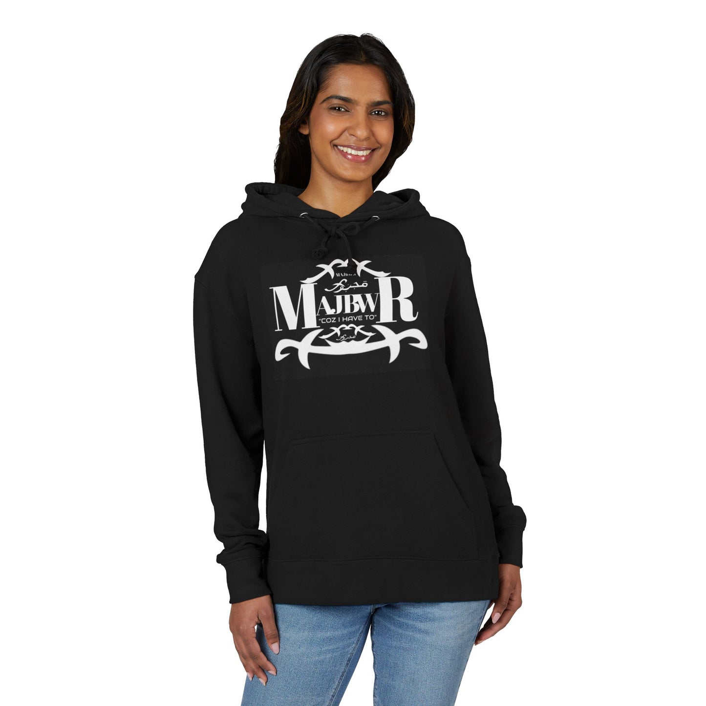 MAJBWR - Muay Thai Hoodie — 'Muay R' Vintage Fighter Logo Pullover