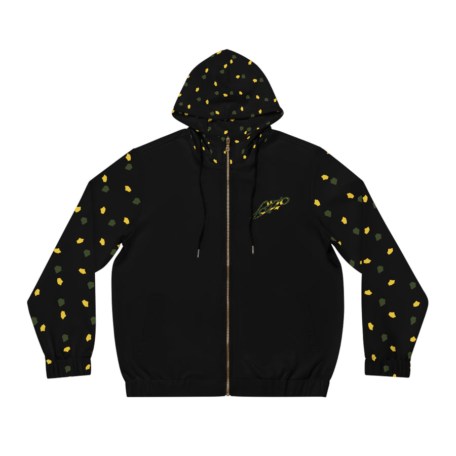 MAJBWR - Olive Yellow  Limited Edition Full-Zip Hoodie