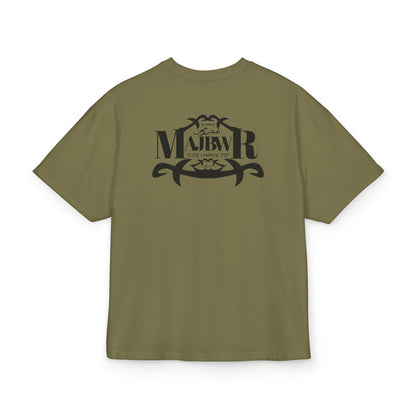 MAJBWR - Majestic Comfort Box Tee - Unisex Oversized Cotton T-Shirt