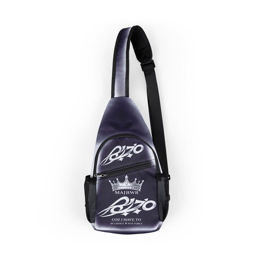 MAJBWR - Deep Purple White Ghost Smoke White Crown Chest Bag —  AOP