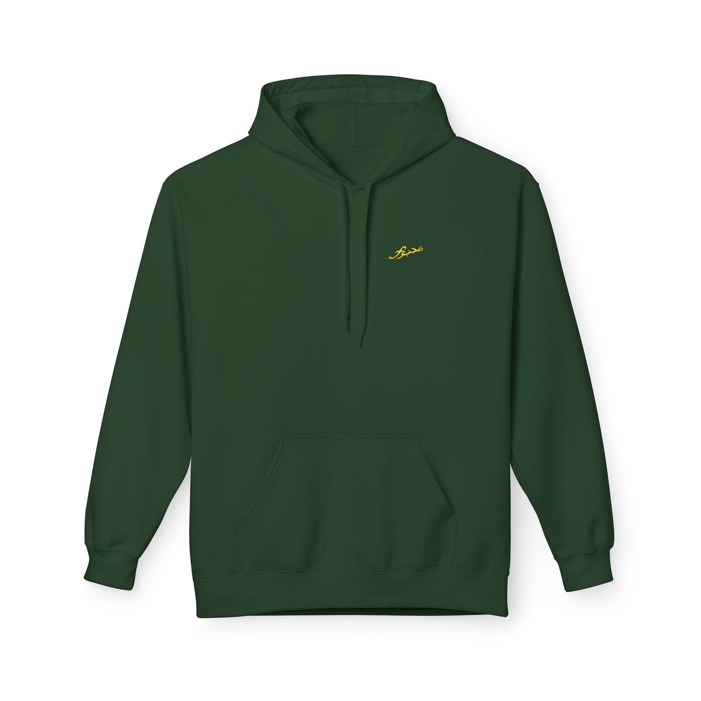 MAJBWR - Majesty Crown Hoodie — Gold Script "Coz I Have To" Streetwear