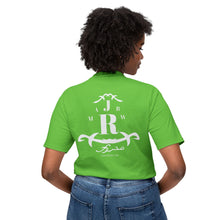 MAJBWR - Monogram Crest T-Shirt — Vintage Initials Graphic Tee