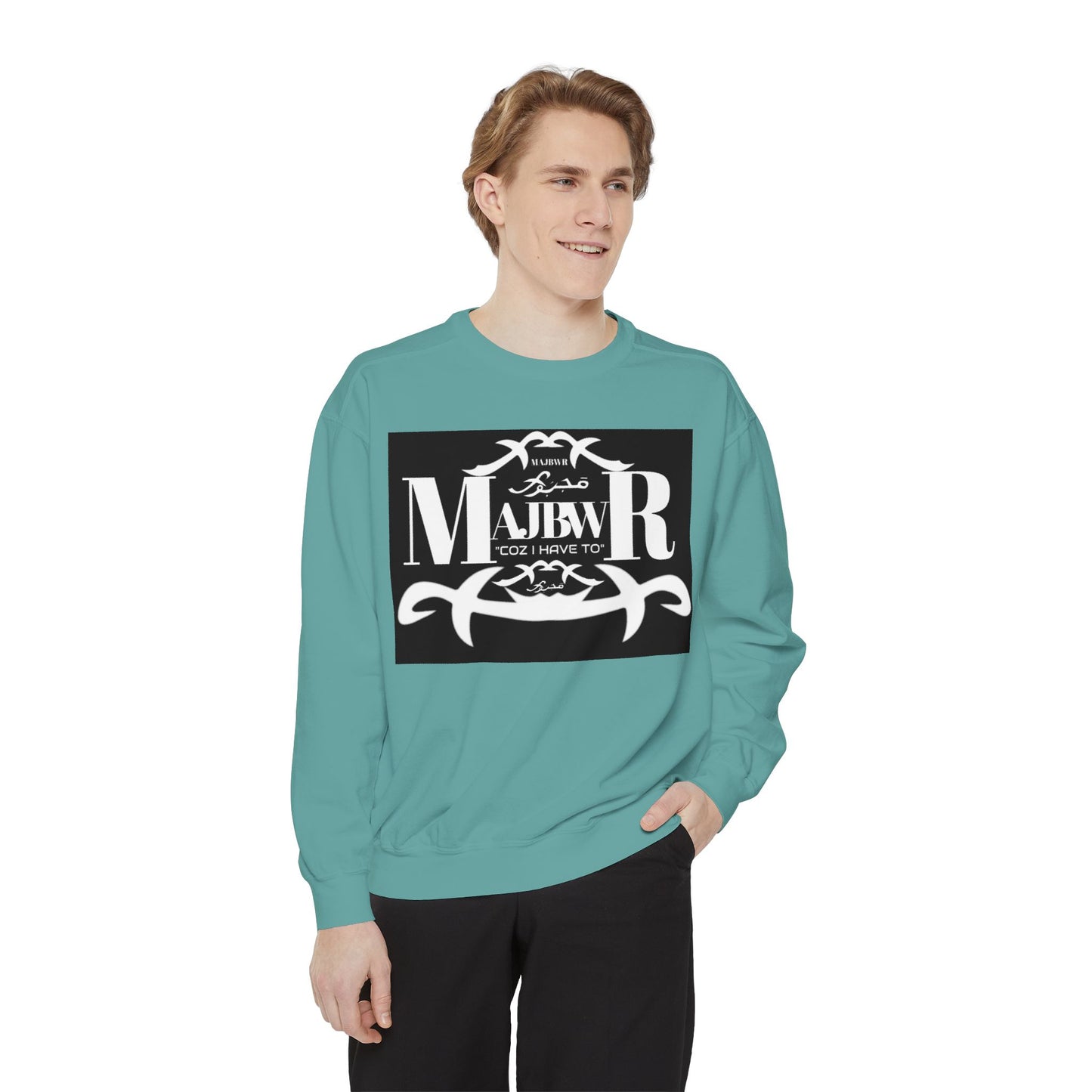 MAJBWR - Vintage 1987 Graphic Sweatshirt — 'Since 1987' Arabic Script Crewneck