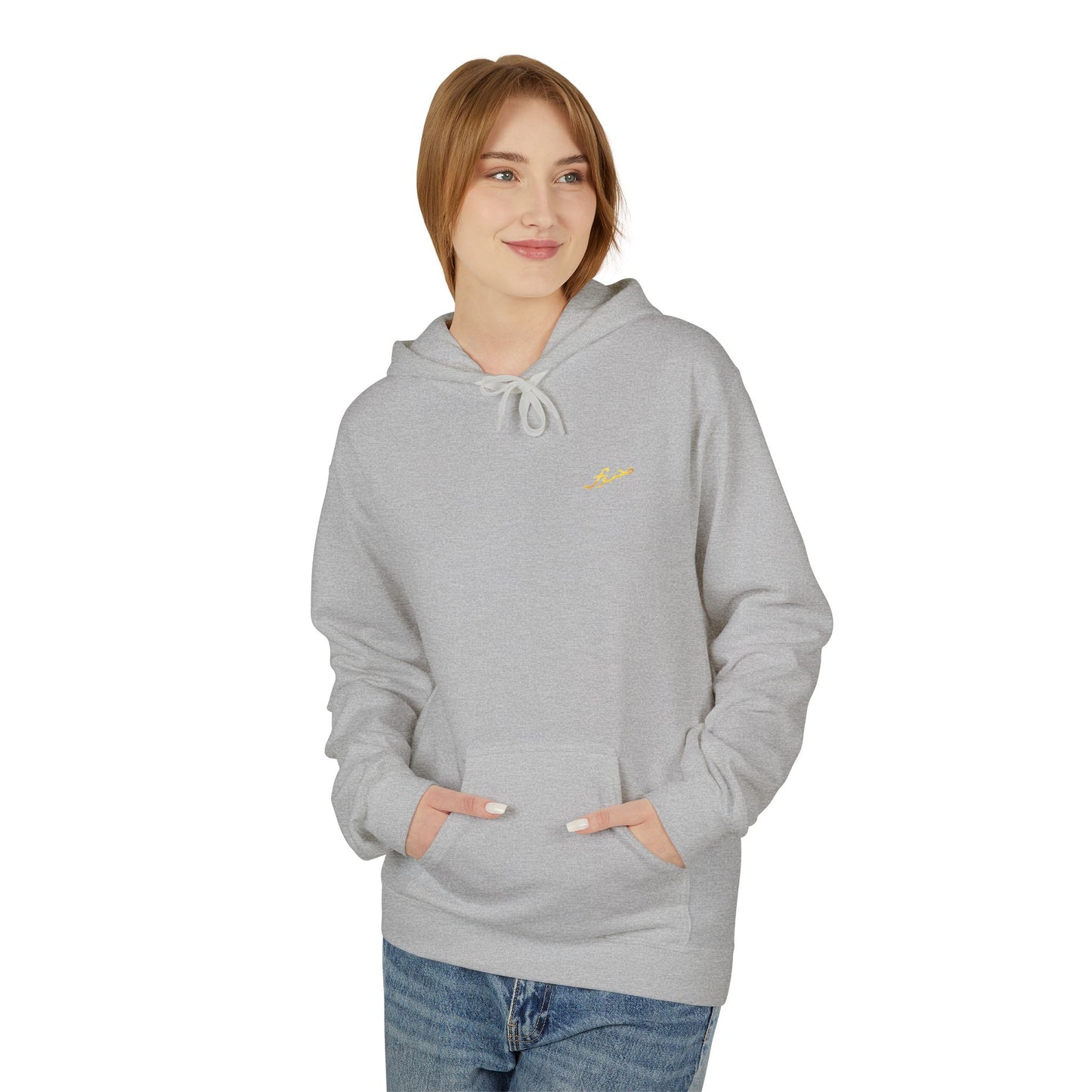 MAJBWR - Majesty Crown Hoodie — Gold Script "Coz I Have To" Streetwear