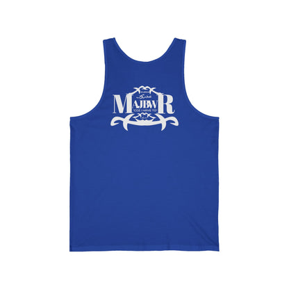MAJBWR - Casual Unisex Jersey Tank Top Multi