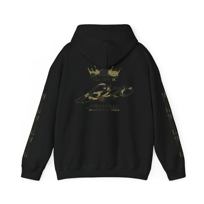 MAJBWR - Crown Hoodie "By Choice Not Force" Camo Edition