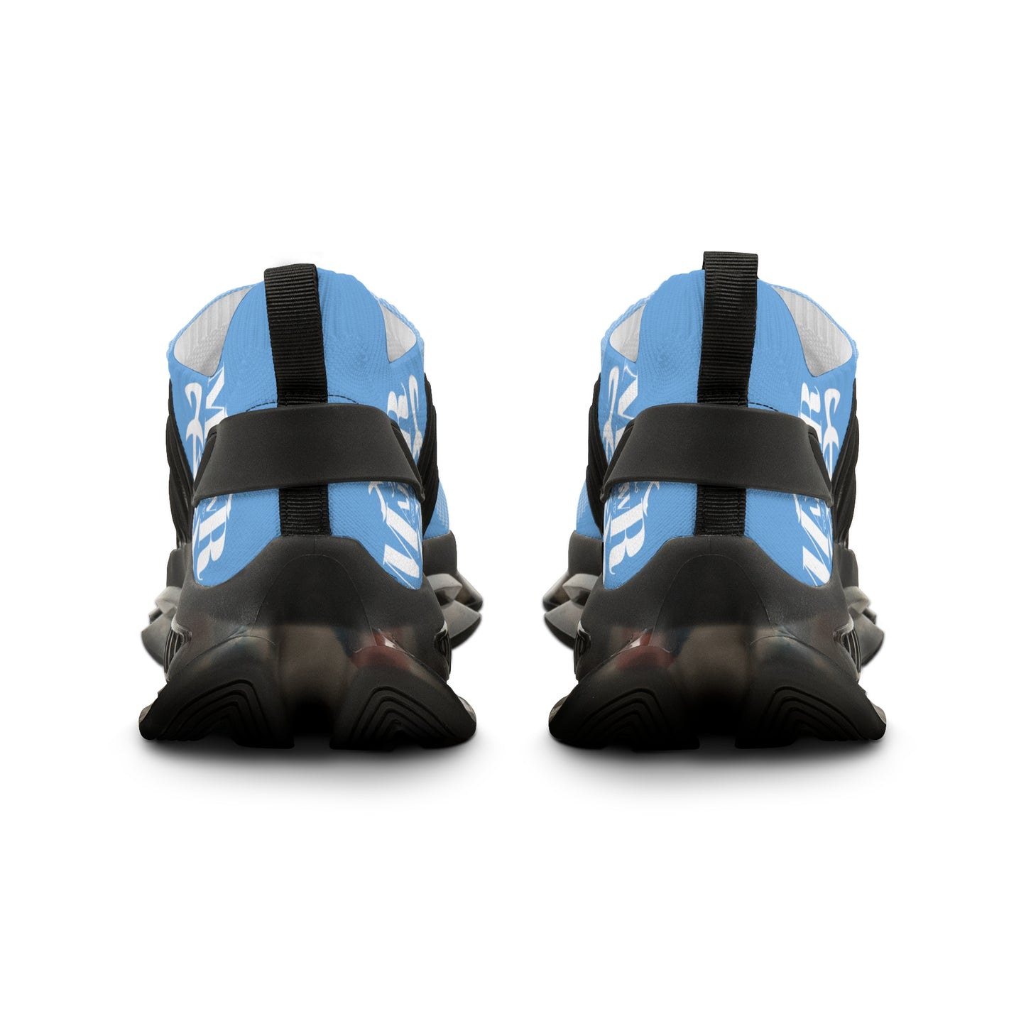 MAJBWR - Men's Mesh Snake Sneakers Light Blue X