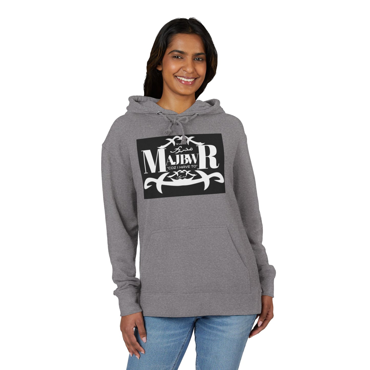 MAJBWR - Muay Thai Hoodie — 'Muay R' Vintage Fighter Logo Pullover
