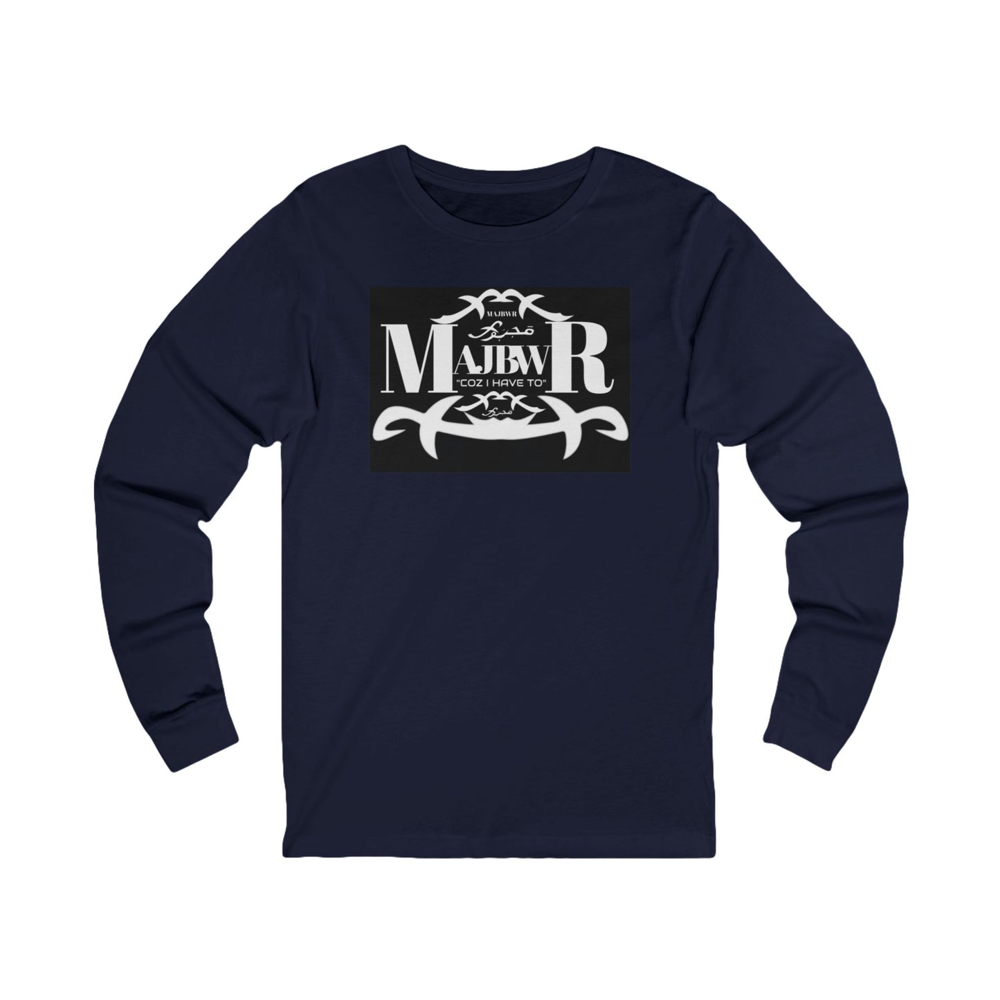 MAJBWR - Vintage Monogram Long Sleeve Tee