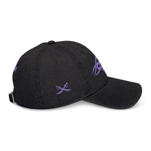 MAJBWR - Embroidered Crown & Sword Arabic Script Denim Hat — LTD