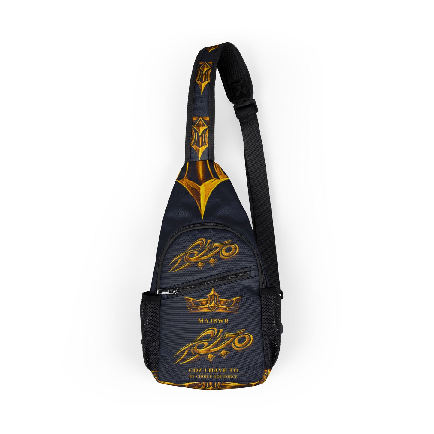 MAJBWR - Crown Gold Crossbody Bag — Empire Edition
