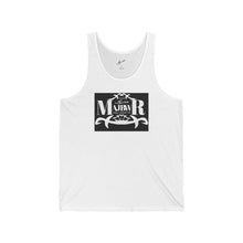 MAJBWR - Vintage Logo Tank Top — Graphic White Jersey Tank