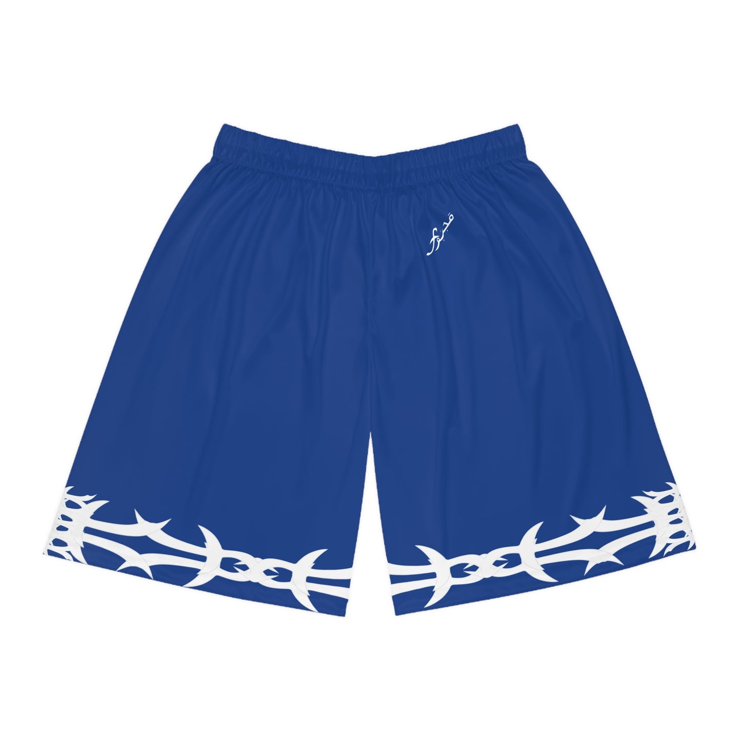 MAJBWR - Blue Basketball Shorts Athletic Court Style
