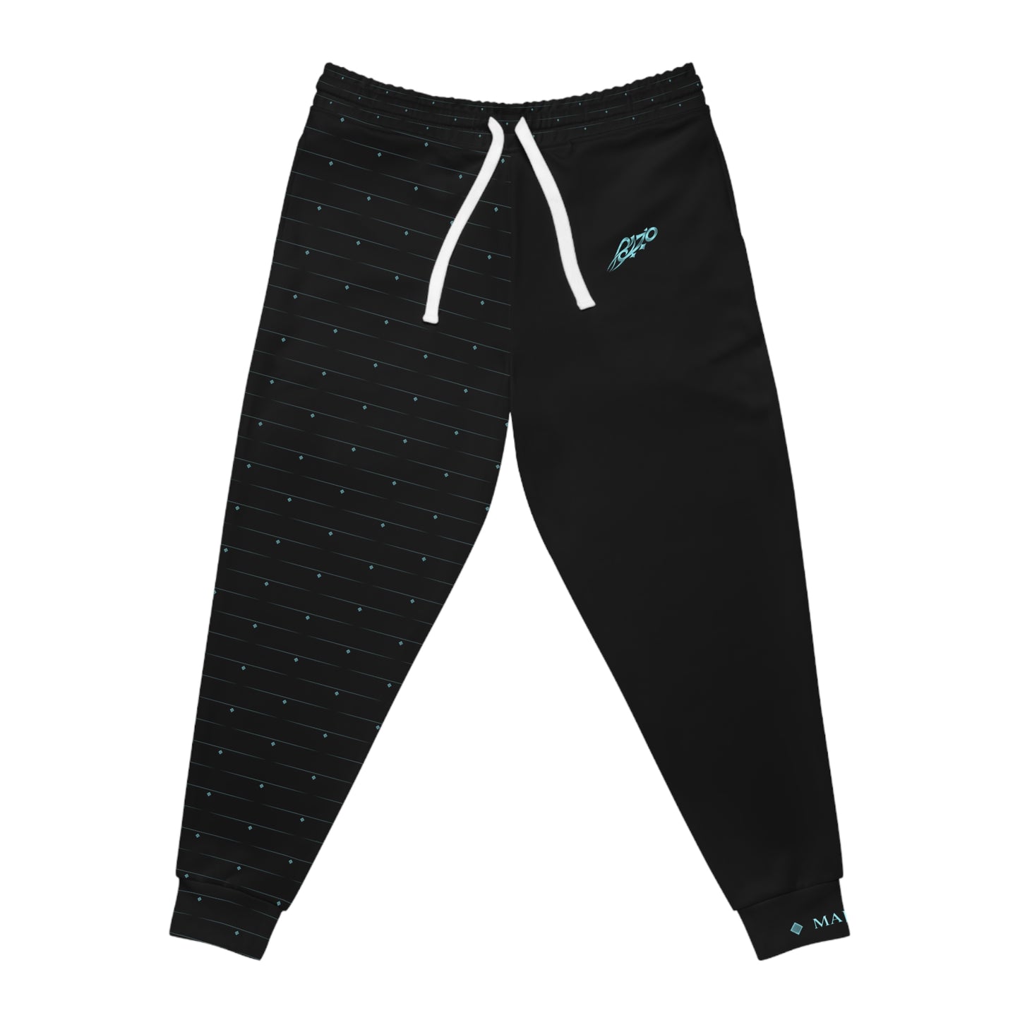 MAJBWR - Powder Blue Diamond Edition Athletic Joggers - AOP