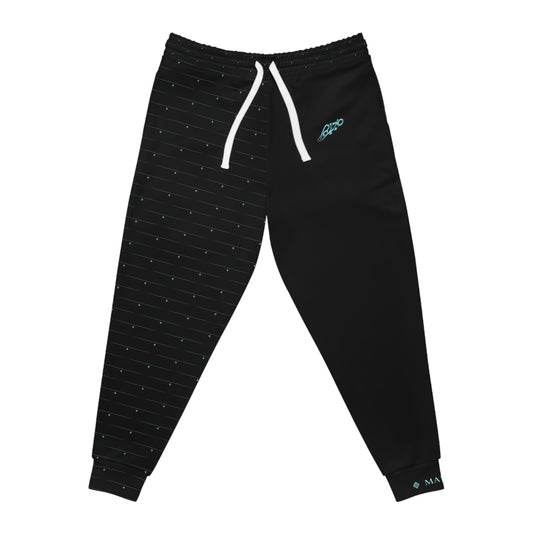 MAJBWR - Powder Blue Diamond Edition Athletic Joggers - AOP