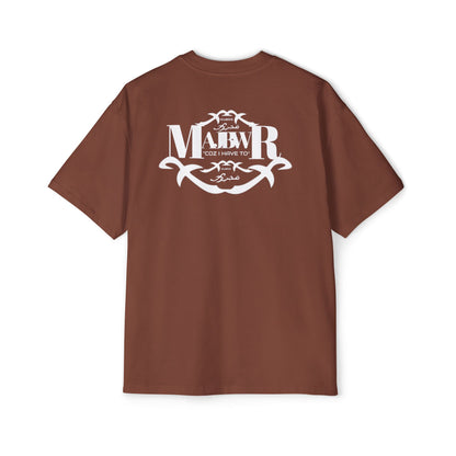MAJBWR - Oversized Streetwear T-Shirt with Arabic Script