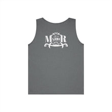 MAJBWR - Unisex Heavy Cotton Tank Top Left Right