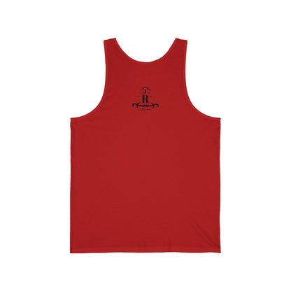 MAJBWR - Monogram 'R' Crest Tank Top — Minimalist Vintage Initial Athletic Jersey