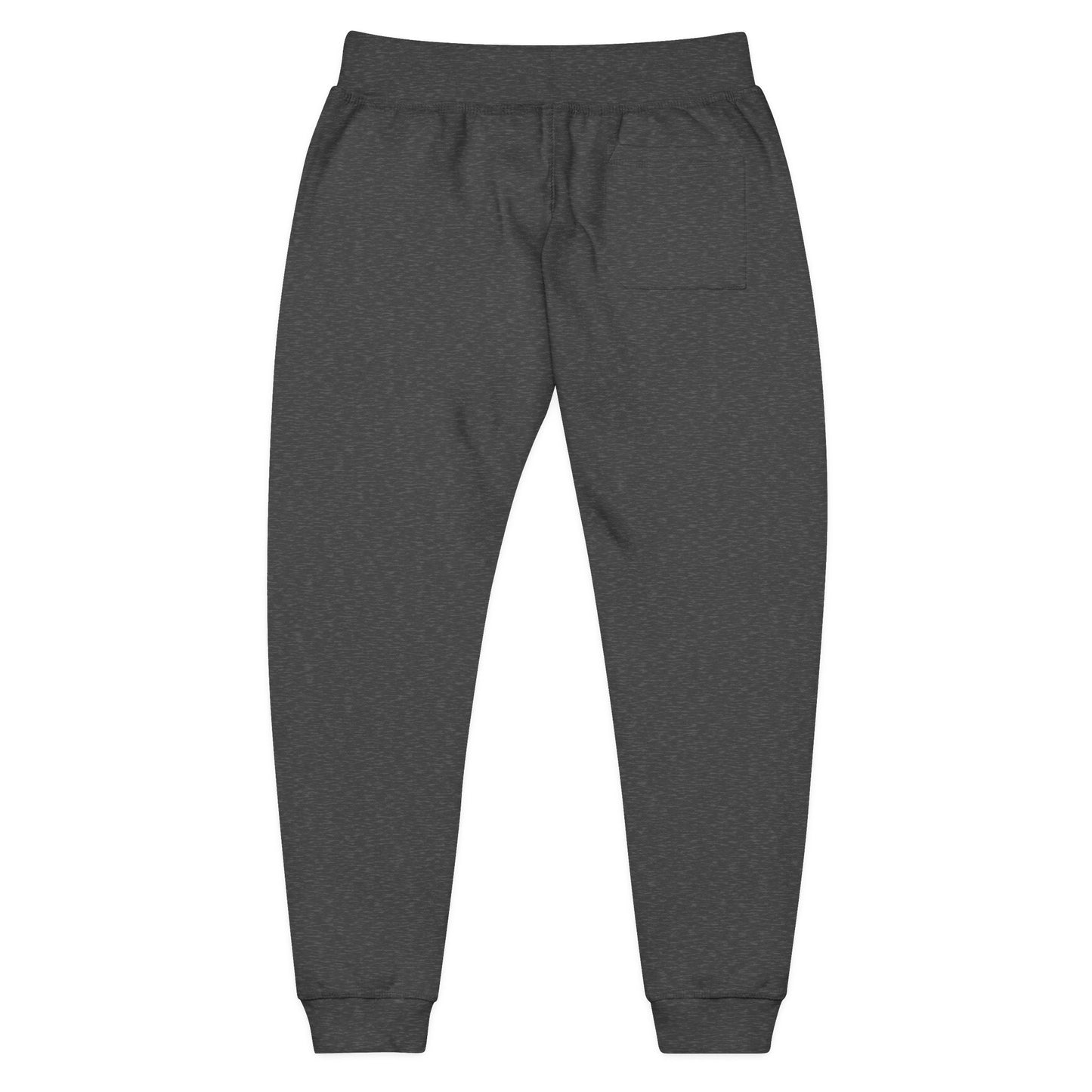 MAJBWR - Embroidered Coral Fleece Sweatpants — Relaxed Joggers with Small Script Accent