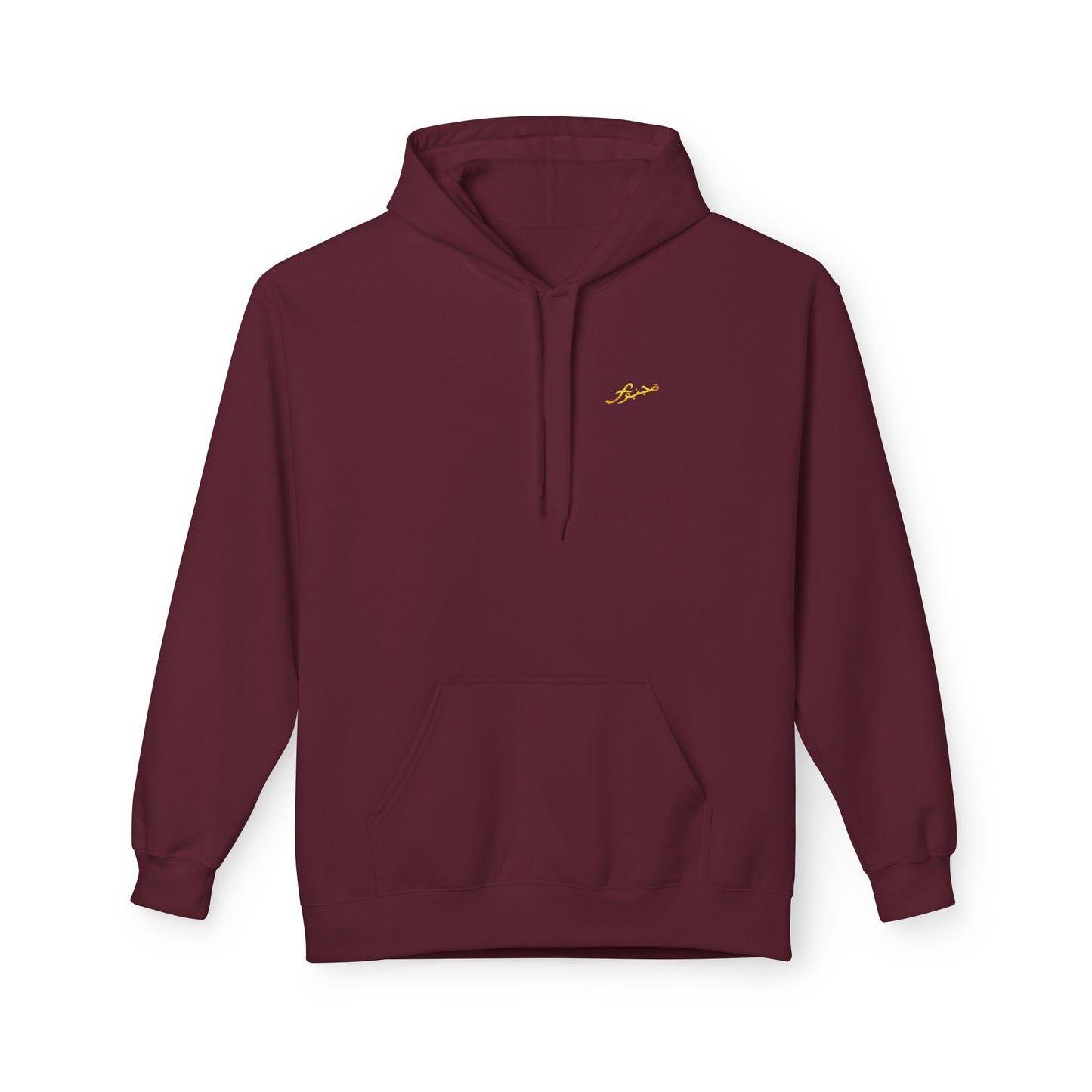 MAJBWR - Majesty Crown Hoodie — Gold Script "Coz I Have To" Streetwear