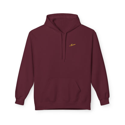 MAJBWR - Majesty Crown Hoodie — Gold Script "Coz I Have To" Streetwear