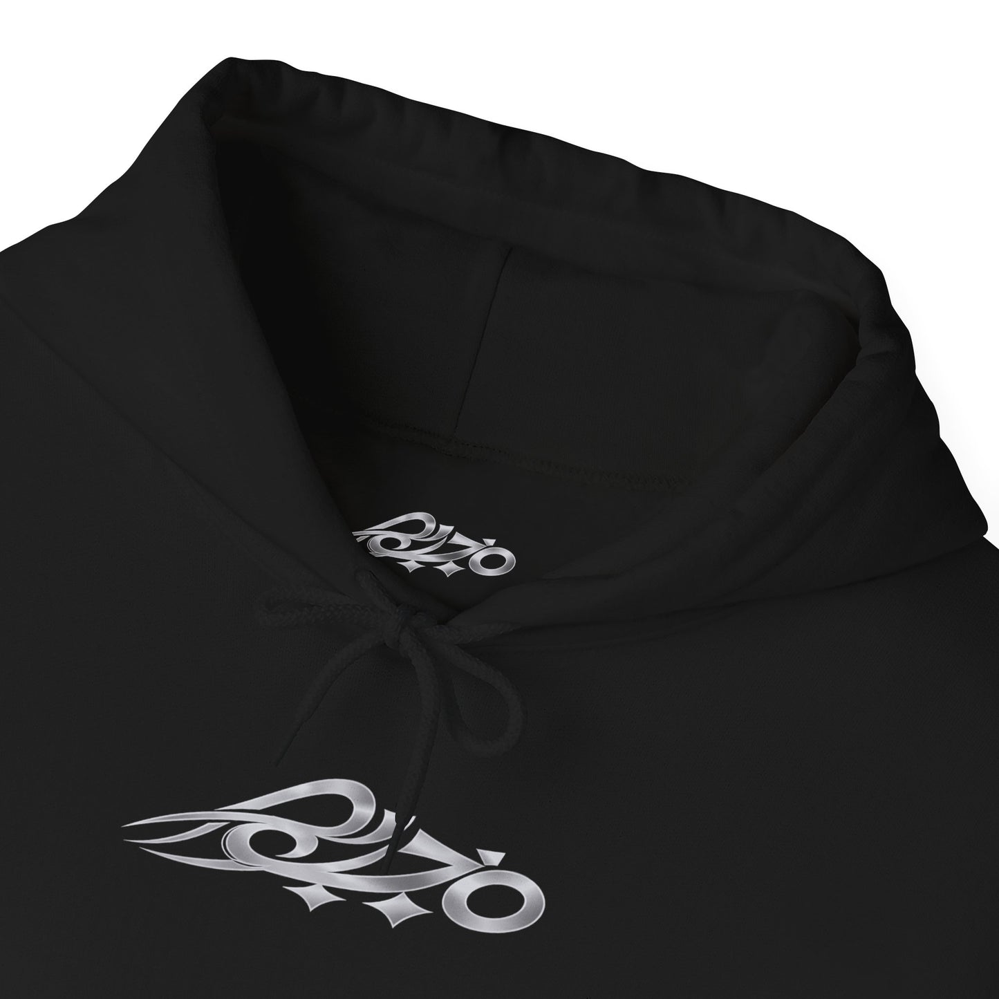 MAJBWR - Ghost White Back Crown Diamond Edition Hoodie