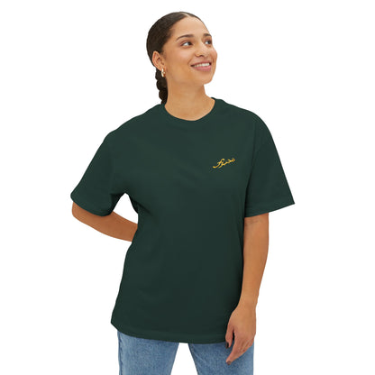 MAJBWR - Crown Tee Arabic 'Majbwr' Graphic Boxy T‑Shirt (Coz I Have To)