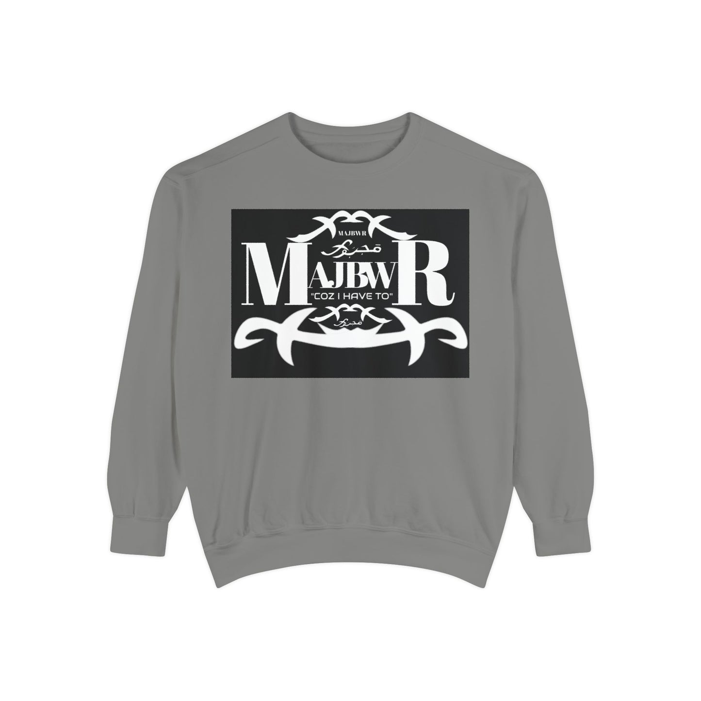 MAJBWR - Vintage 1987 Graphic Sweatshirt — 'Since 1987' Arabic Script Crewneck