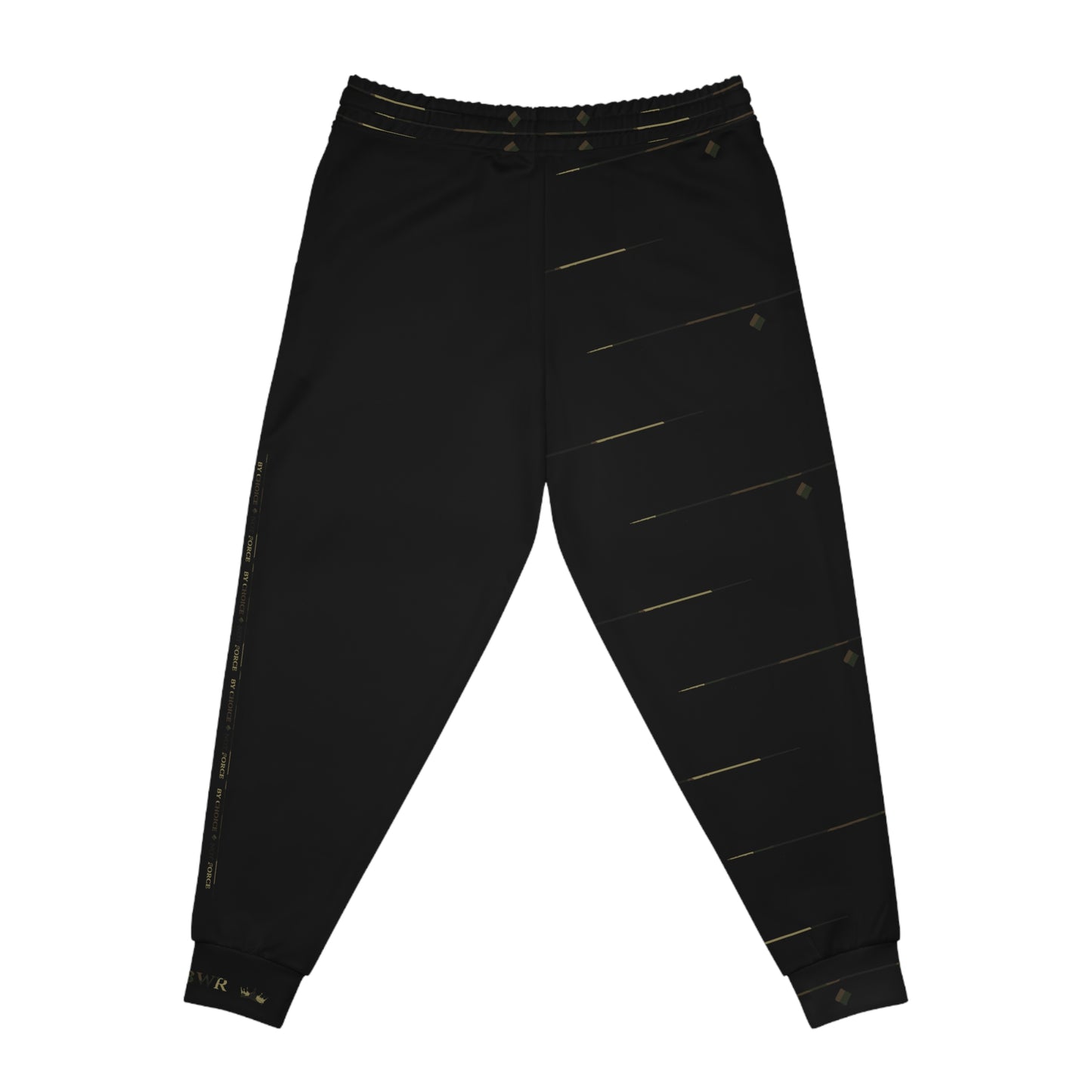 MAJBWR - Black Camo Athletic Joggers — Diamond Edition with Camo Crown