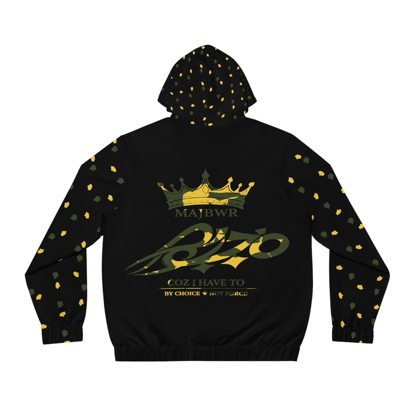 MAJBWR - Olive Yellow  Limited Edition Full-Zip Hoodie