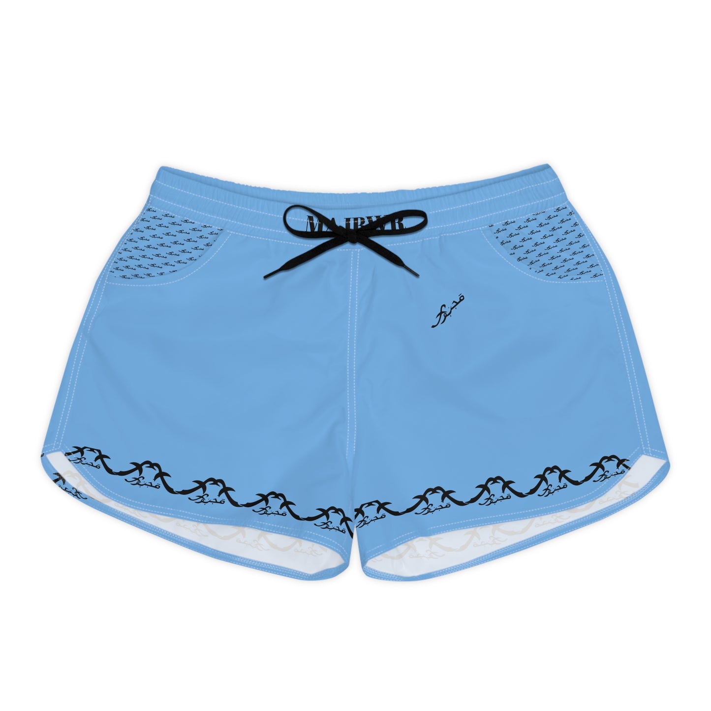 MAJBWR - Baby Blue Women's Casual Shorts