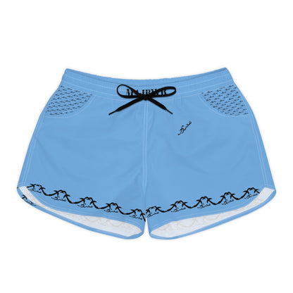 MAJBWR - Baby Blue Women's Casual Shorts