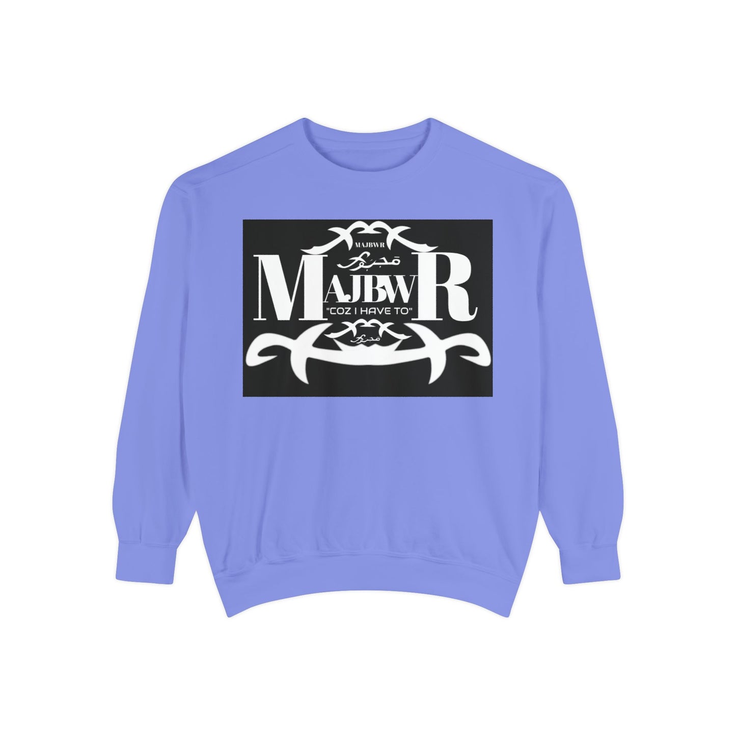 MAJBWR - Vintage 1987 Graphic Sweatshirt — 'Since 1987' Arabic Script Crewneck