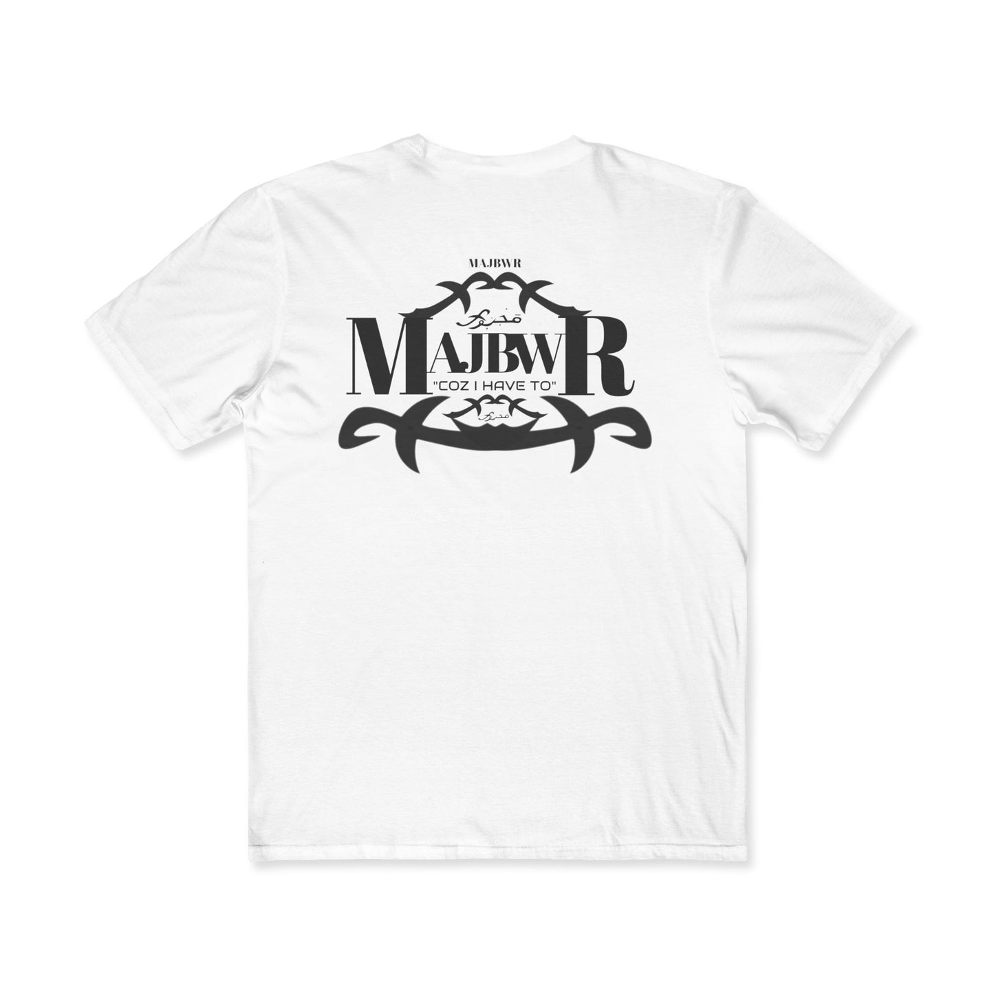 Men's 'Very Important' Graphic Tee — Minimal Front Script & Bold Back Logo