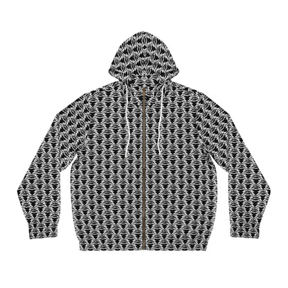 MAJBWR - Full-Zip Hoodie By Choice AOP 1 Face