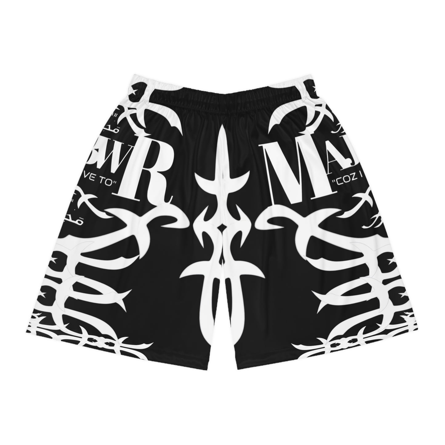 MAJBWR - AOP Basketball Shorts Athletic Court Style