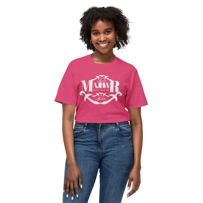 MAJBWR - Monogram Crest T-Shirt — Vintage Initials Graphic Tee